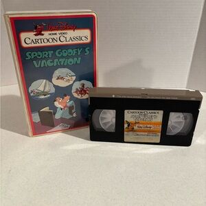 Walt Disney Cartoon Classics VHS - Sport Goofy’s Vacation